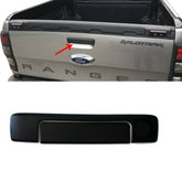 Tailgate Handle Cover Matte Black Trim for Ford Ranger PX MK2 2012-2019